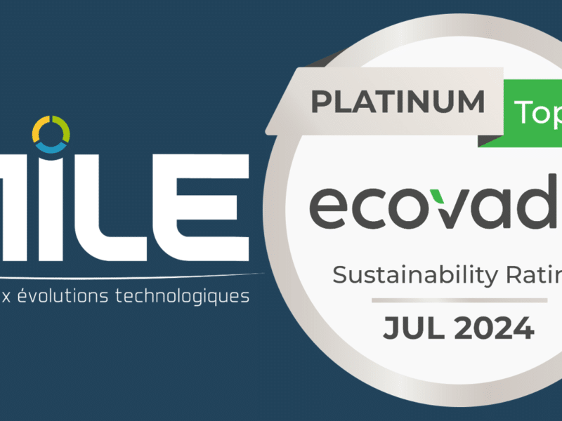 MILE obtient la distinction Platinum Ecovadis